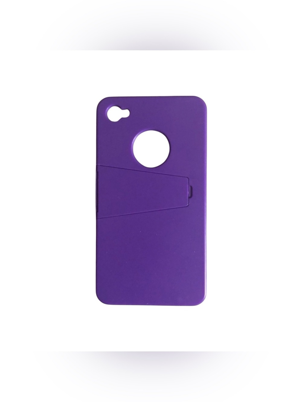 Purple iPhone 5 Hard Plastic Case with Kickstand